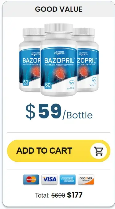 Bazopril 3 bottle price