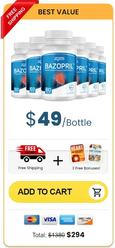 Bazopril 6 bottle price 
